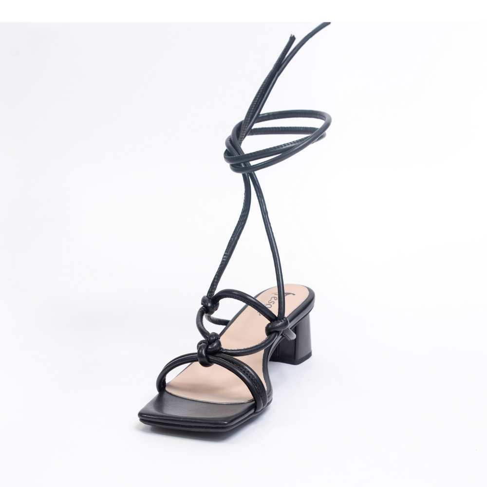 
                  
                    Load image into Gallery viewer, Jonelle 2 Strappy Sandals - Open Toe - Block Low Heel
                  
                