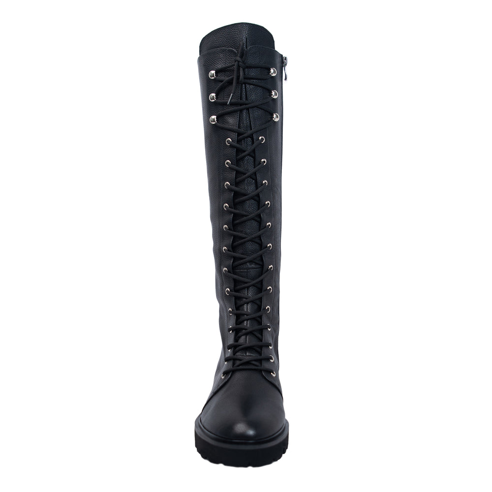 
                  
                    Load image into Gallery viewer, Delton Women’s Boots - Rhinestone - Lug Sole - Full Zipper
                  
                
