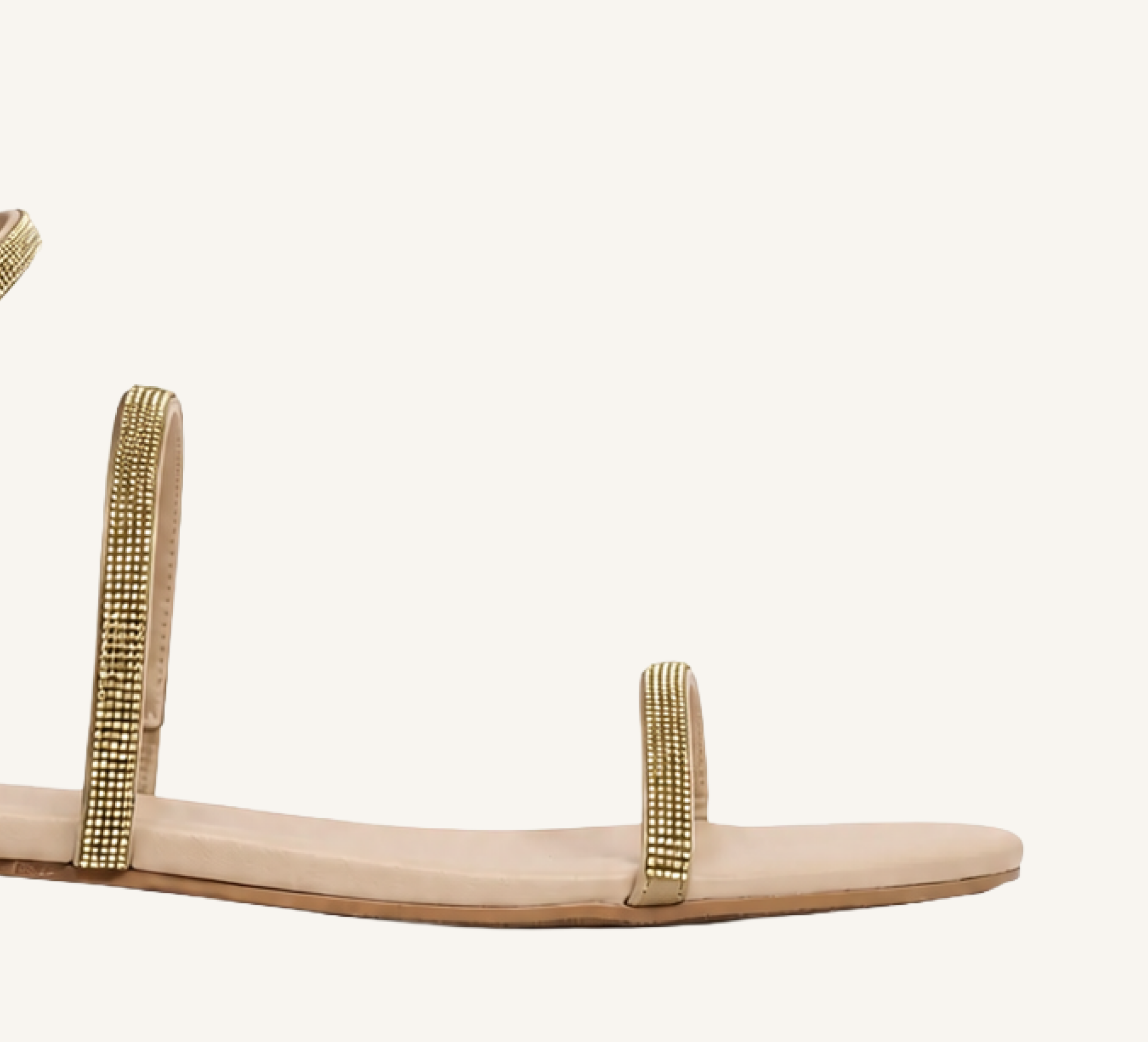 Julian Women’s Sandals - Spiral Strap – Flat Heel – Open Toe