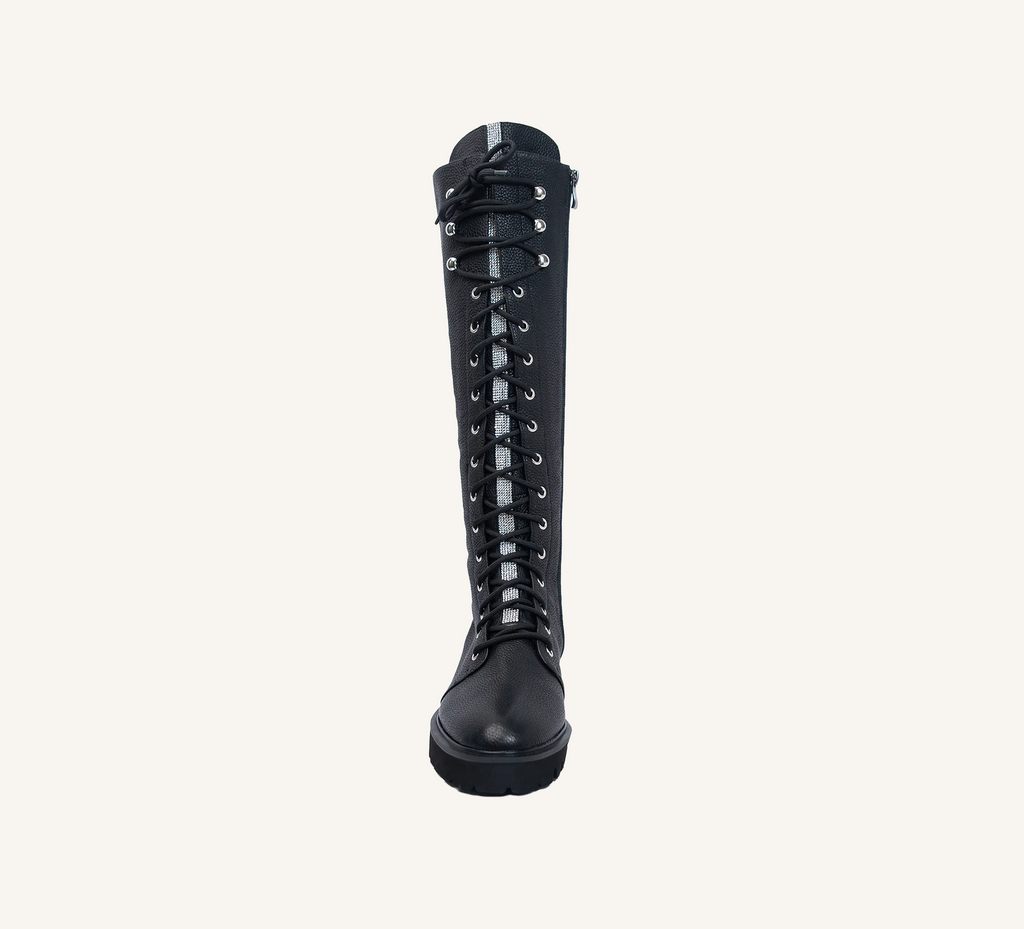 Delton Women’s Boots  - Lug Sole - Full Zipper