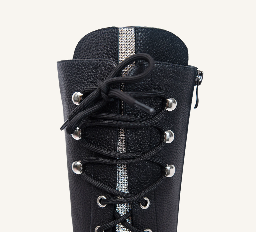 Delton Women’s Boots  - Lug Sole - Full Zipper