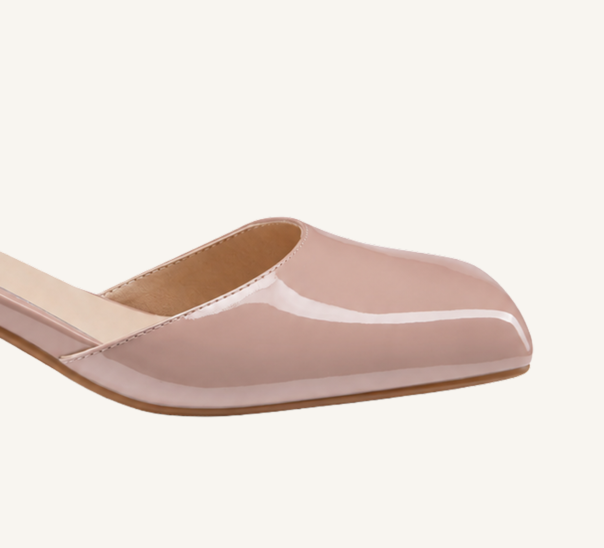 Marie Women’s Block Heel - Ankle Strap - 2” Heel - Square Toe