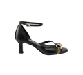 Beverly Women’s Sandal - Gold Accent - 2.5" Heel - Refined Leather