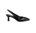 Gladys Women’s Heel - Closed Toe - 2.75" Gold Breast Heel - Slingback