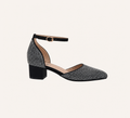 Debbie Women’s Dress Shoes - Rhinstone – 1" Heel