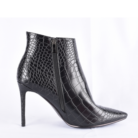 Christine Women's Booties - Snake Print - 4